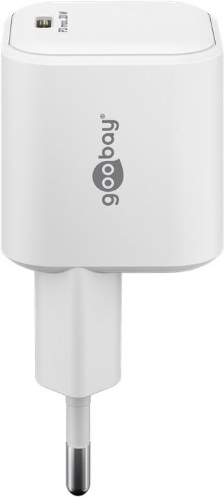 Immagine prodotto Goobay USB-C PD GaN Schnellladegerät Nano 20 W weiss (20 W, 1 porzione)