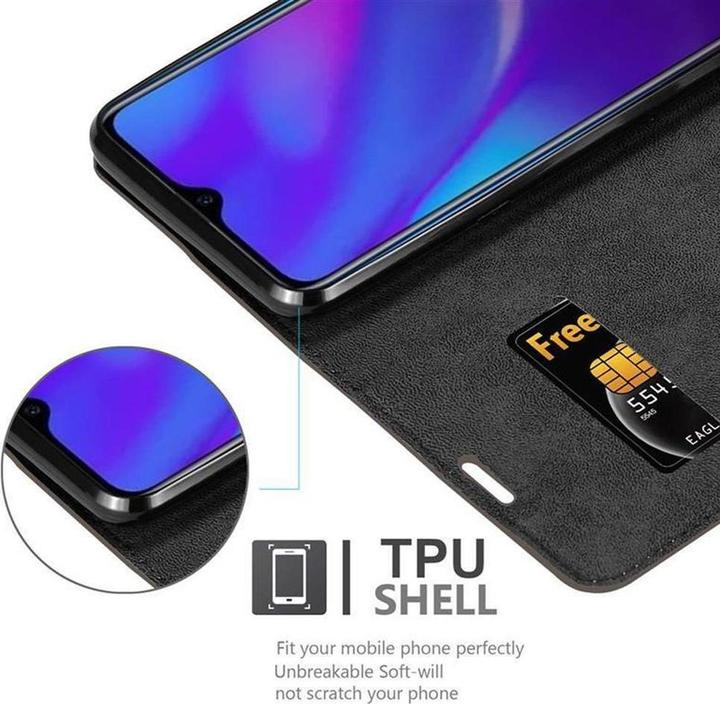 Actual product image Cadorabo Book Invisible Magnet Cover (Oppo R17 Neo)