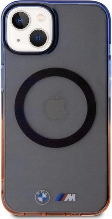 Produktbild BMW Etui BMHMP14SHTGE iPhone 14 6.1" szary/grey hardcase Gradient Bumper MagSafe (Apple iPhone 14)