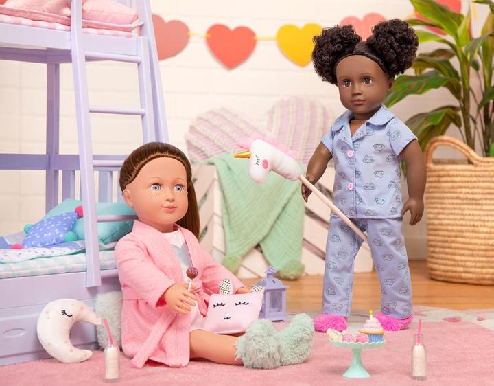 Actual product image Our Generation Bunk bed lilac