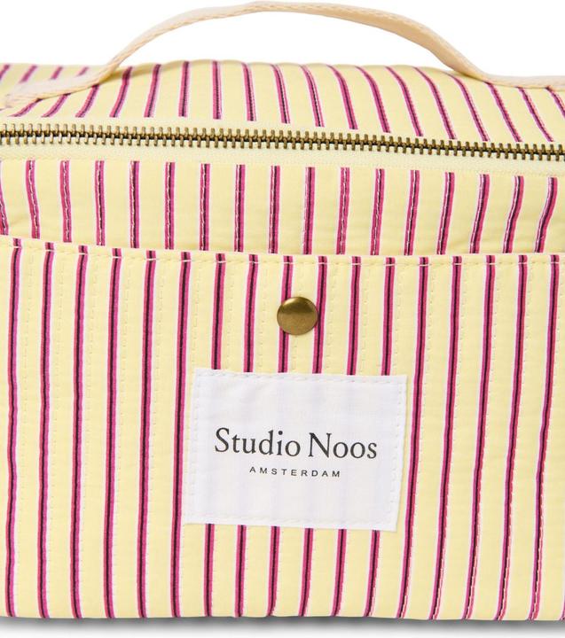 Actual product image Studio Noos Poplin Striped Kühltasche Butter Yellow