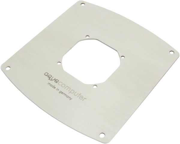 Image du produit Aqua Computer Cache de montage pour filtre avec tissu en acier inoxydable, oeillet de ventilation de 120 mm (120 mm)