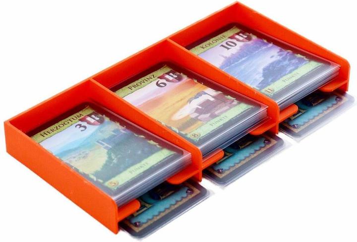 Produktbild Feldherr Kartenhalter mit 3 Fächern für Dominion, 3D-Druck, Organizer (Kunststoff)