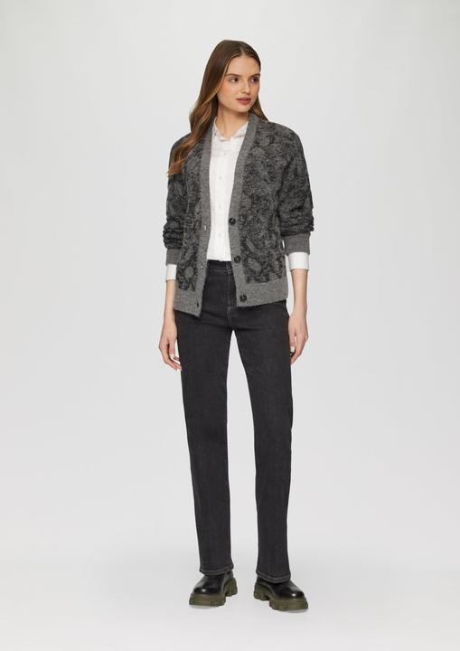 Immagine prodotto S.Oliver Strickjacke Gemusterter Cardigan mit Glitzergarn (38)
