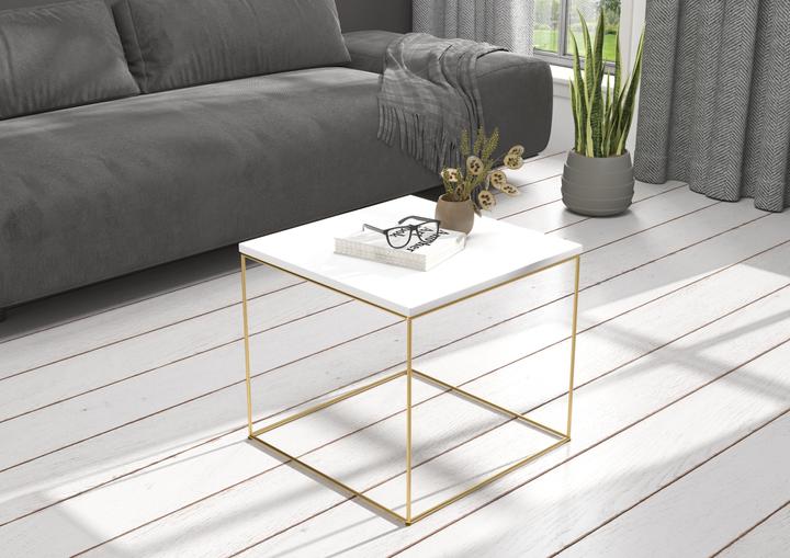 Gold, White