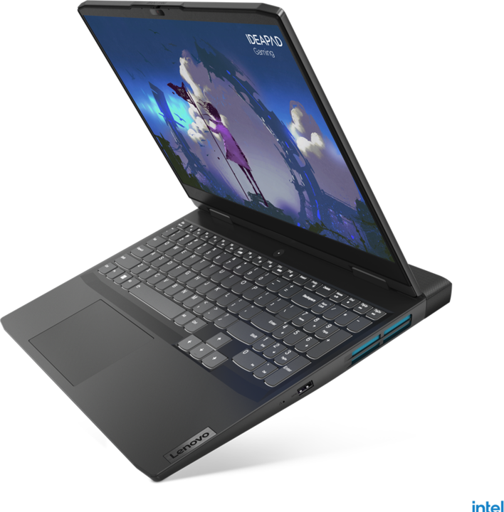 Actual product image Lenovo IdeaPad Gaming 3 (15.60", Intel Core i5-12500H, 16 GB, 512 GB, DE)