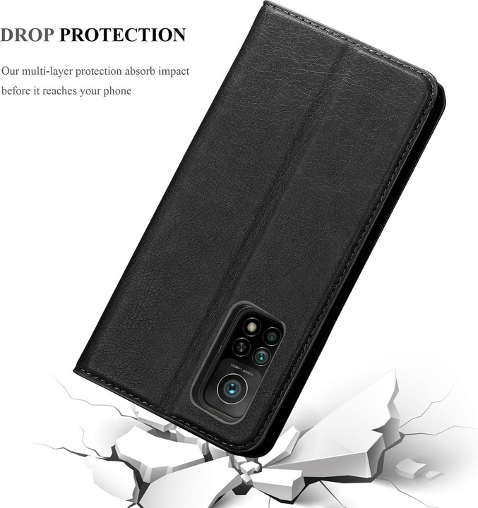 Actual product image Cadorabo Book Invisible Magnet Cover (Mi 10T Pro, Mi 10T)