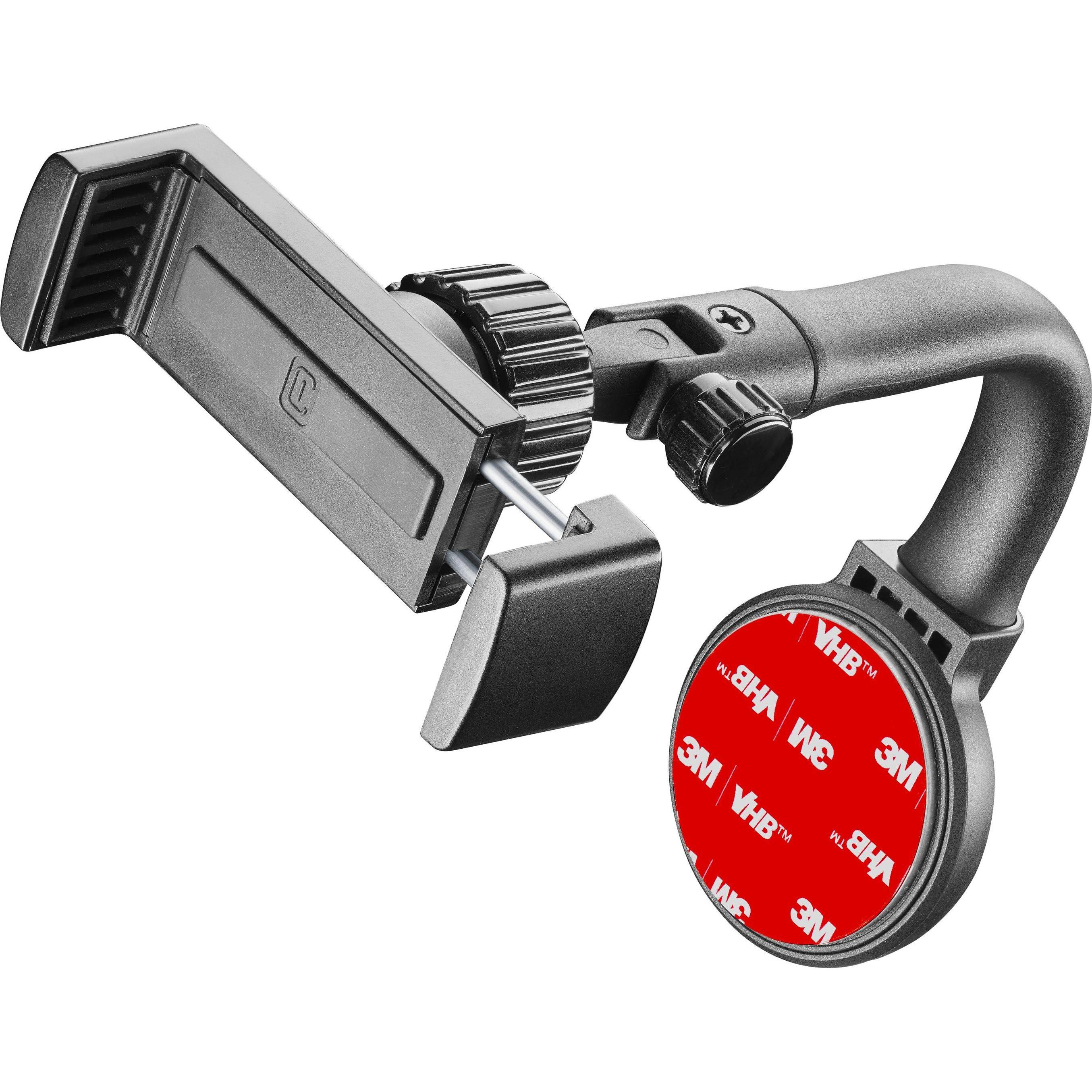 Cellularline Supporto Per Auto Con Display Spin, Supporto Per Smartphone, Nero