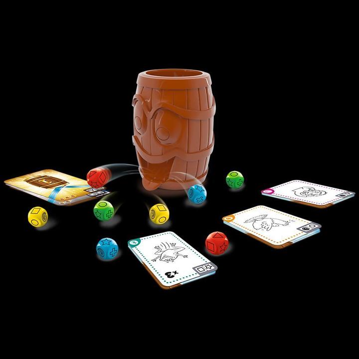 Produktbild Trefl Das Lachfass ist ein verrücktes Spiel für die ganze Familie, bei dem ihr alle gleichzeitig die verrü (Deutsch, 2 - 4 Spieler)