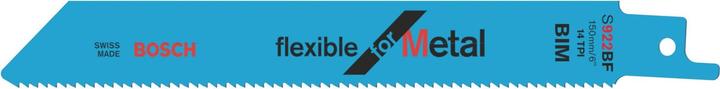 Bosch Professional Zubehör Säbelsägeblatt S 922 BF, Flexible for Metal, 2er-Pack
