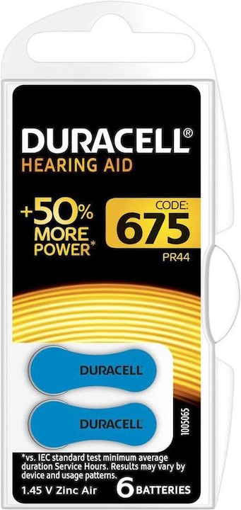 Produktbild Duracell EasyTab (6 Stk., PR44, 675 mAh)