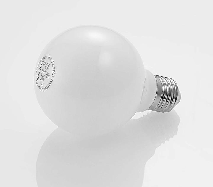 Actual product image Arcchio LED lamp E27 8W G80 2,700K dimmable, opal (E27, 980 lm, 1 x)