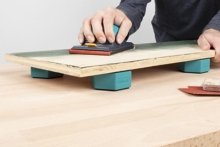 Productafbeelding wolfcraft 4 werkstuksteunen