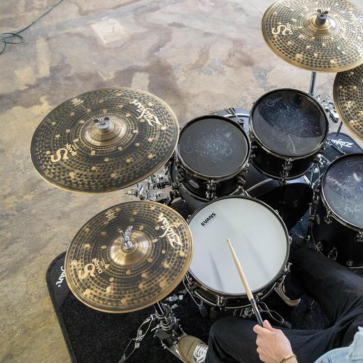Image du produit Zildjian Coppia di Hi-Hat S Dark (14.02", Batterie)