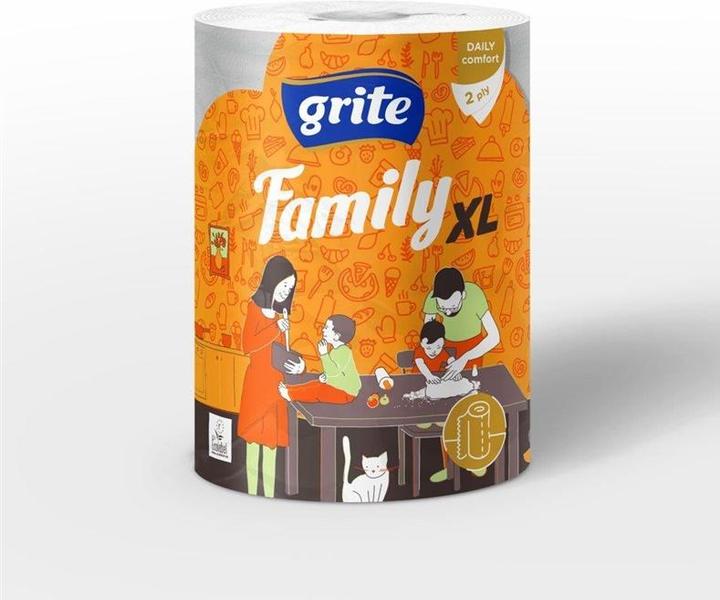 Grit Paper Towels Grite Family XL 2pl250 1pce (1 x)