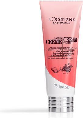 Image du produit L'Occitane Lait en Creme (Exfoliant nettoyant, 75 ml)
