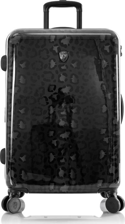 Heys Black Leopard Fashion Spinner -matkalaukku (87 l)