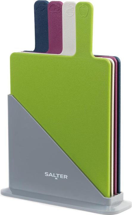 Immagine prodotto Salter BW047683EU7 Multicoloured 4-Piece Chopping Board Set