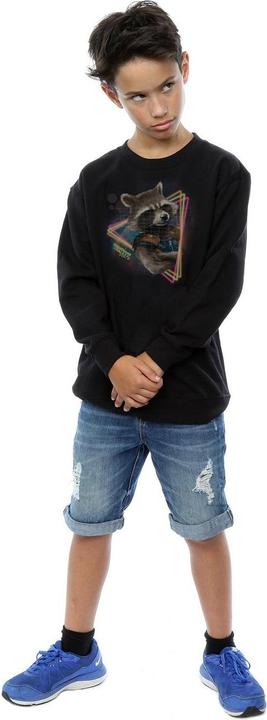 Produktbild Guardians Of The Galaxy Neon Rocket Sweatshirt Jungen (140, 146)