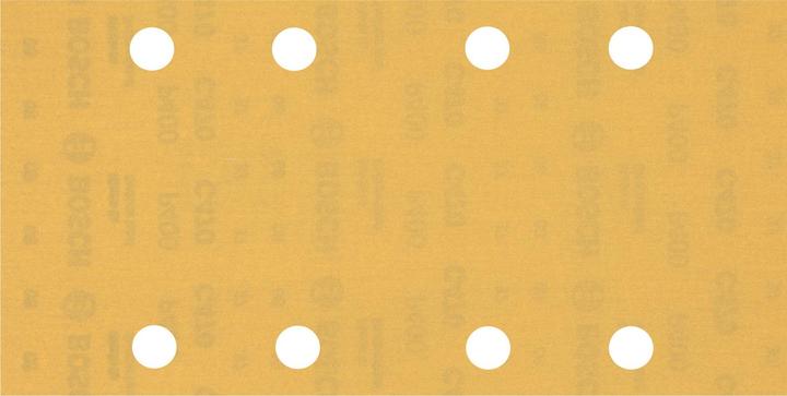 Produktbild Bosch Professional Zubehör EXPERT C470 Schleifpapier mit 8 Löchern für Schwingschleifer, 93 x 186 mm, G 400, 50-tlg. (400)