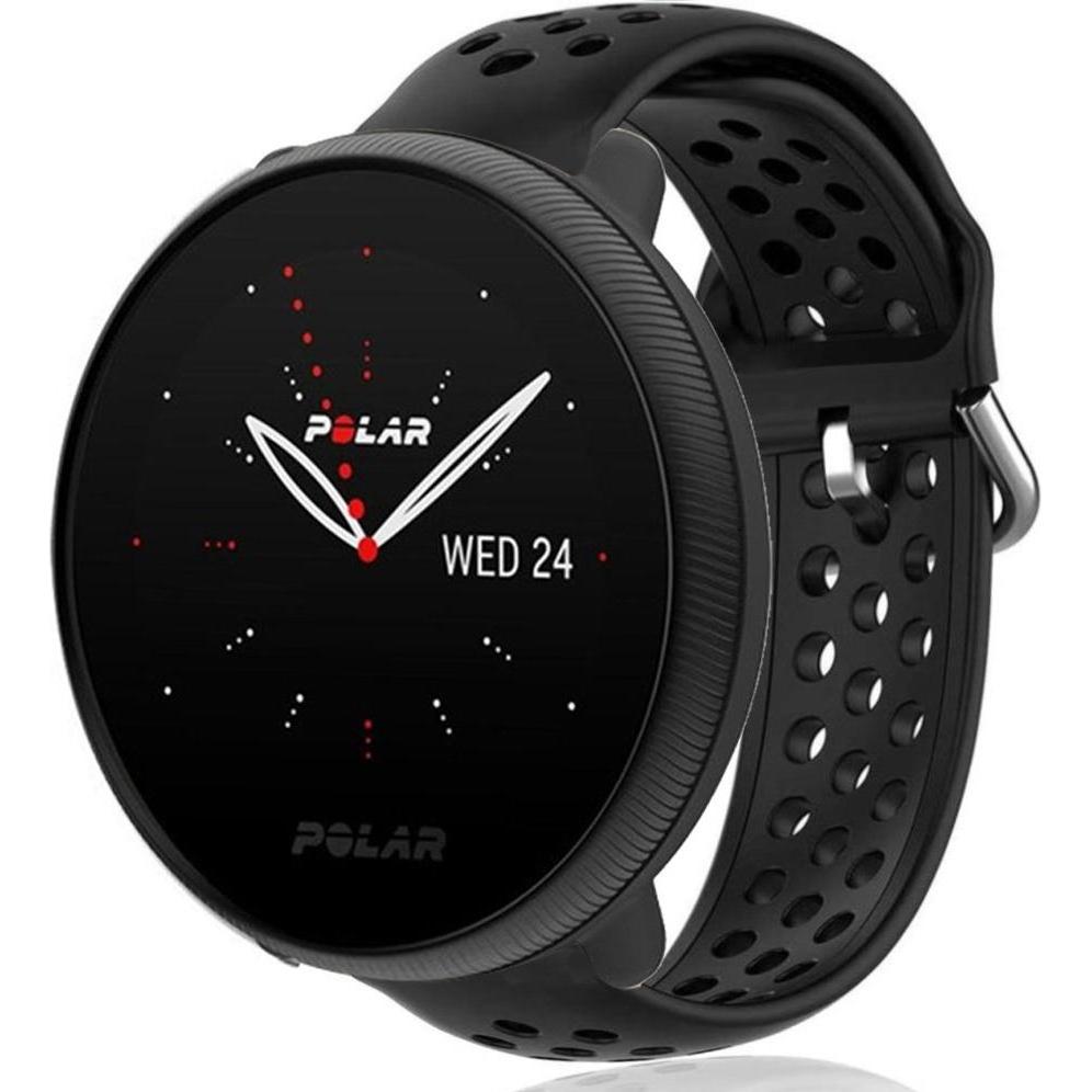 Strap-it Silikonband (Silikon, Ignite 2), Uhrenarmband, Schwarz