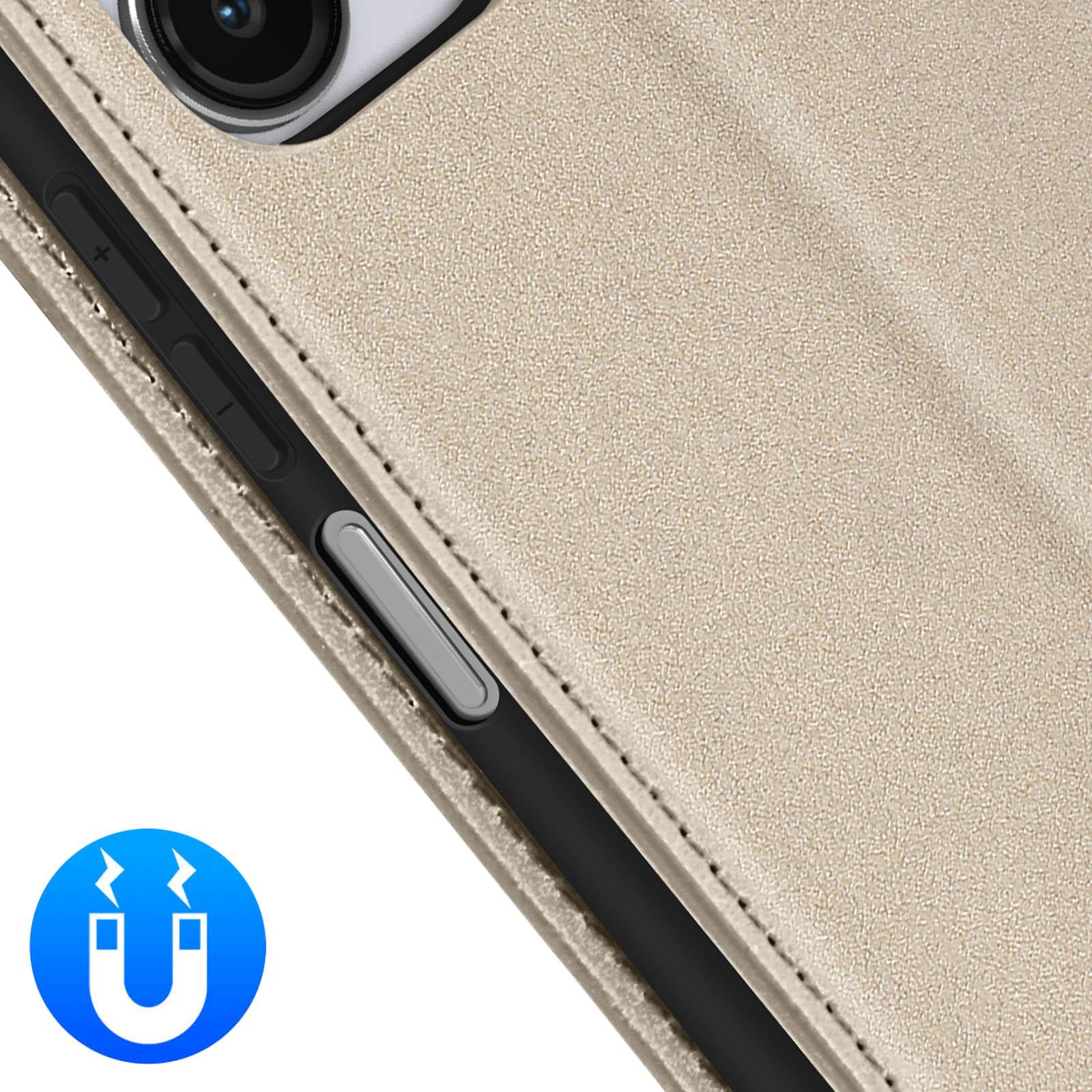 Thumbnail - Avizar Classic Edition Series (Xiaomi Redmi 12), Smartphone Hülle, Gelb