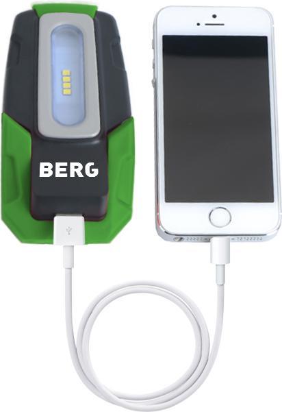 Image du produit Berg Lampe Portative Bcl Pocket LED 4+Usb Accu 2w