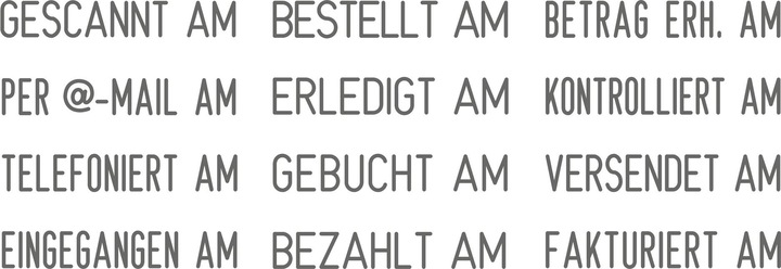 Nährwerte und Zutaten Trodat Printy 4817