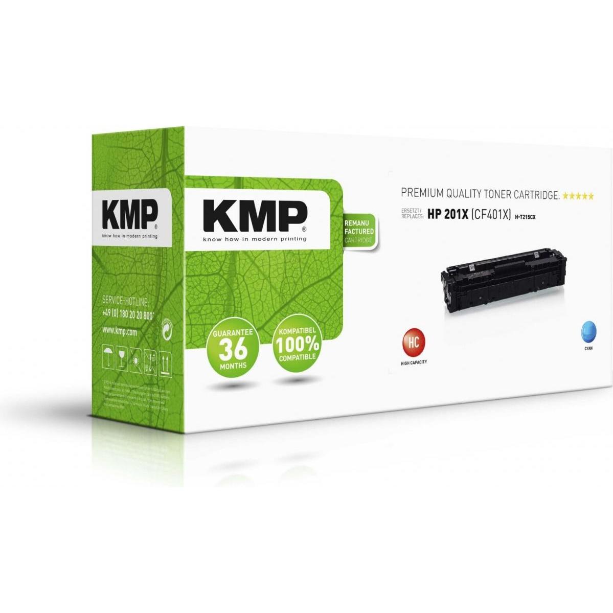 Thumbnail - KMP, Toner, Toner ersetzt HP201X (CF401X) (C)