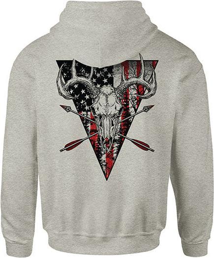 Immagine prodotto Howitzer Hoody DEER FLAG, oatmeal (XL)