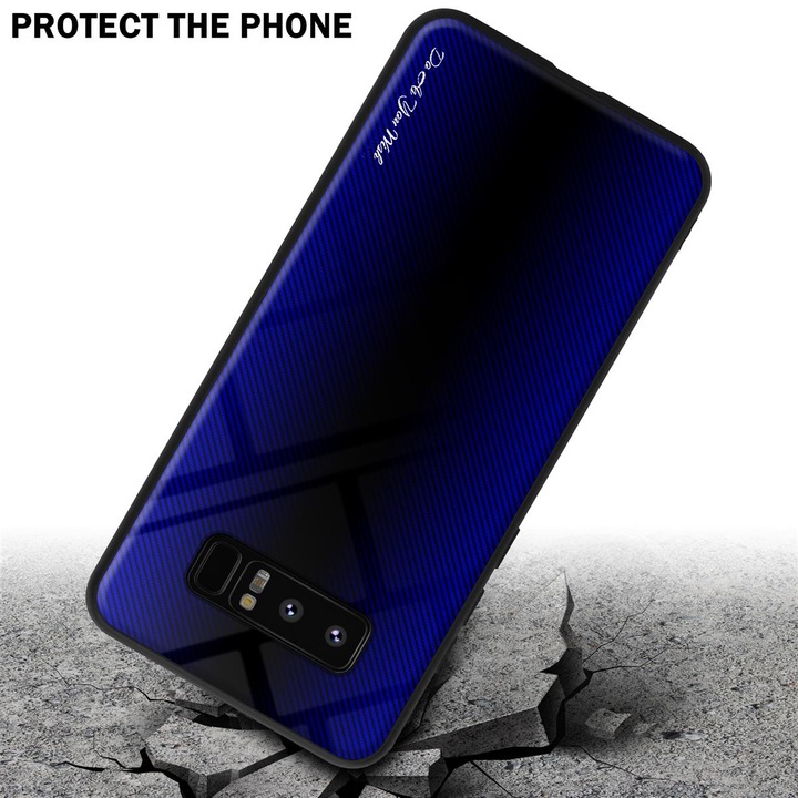 Productafbeelding Cadorabo TPU gestreepte glasplaat (Samsung Galaxy Note 8)