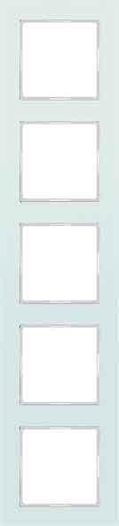 Actual product image JUNG Mounting frame 5f ws mt A / A CREATION AC585GLWMT