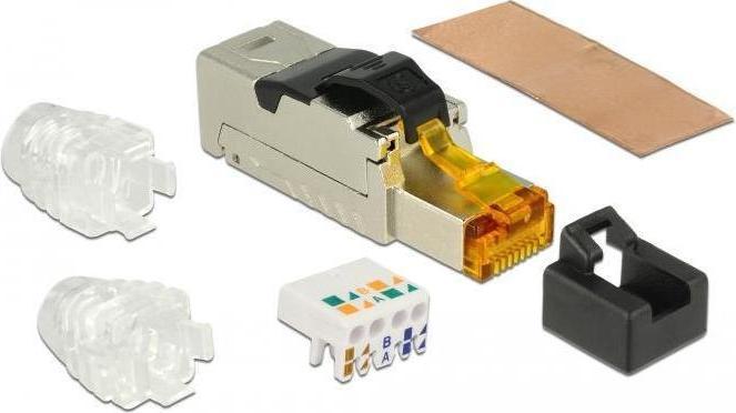 Produktbild Delock Feldkonfektionierbarer RJ45 Stecker (S/FTP, CAT8.1)