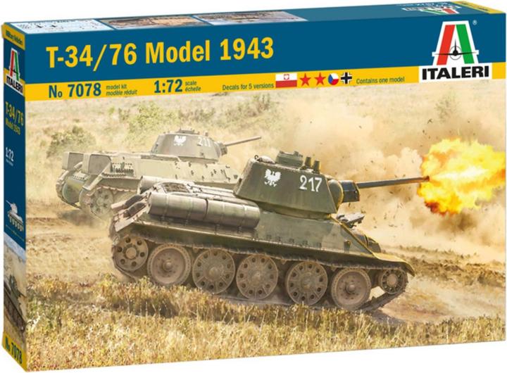 Produktbild 1:72 T34/76 Mod. 43