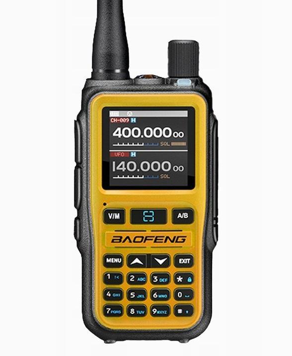 Produktbild Baofeng Krótkofalówka UV-5R EU MINI USB-C Bluetooth VHF UHF Pasmo Lotnicze Orange