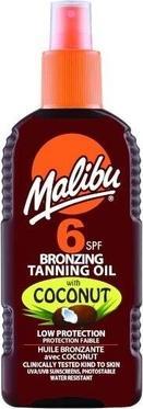 Immagine prodotto Malibu Bronzing Coconut Sunbading Oil (Olio abbronzatura, Fino a SPF 10, 200 ml)