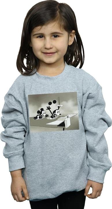 Produktbild Disney Mickey Mouse Crazy Pilot Sweatshirt Mädchen (128)