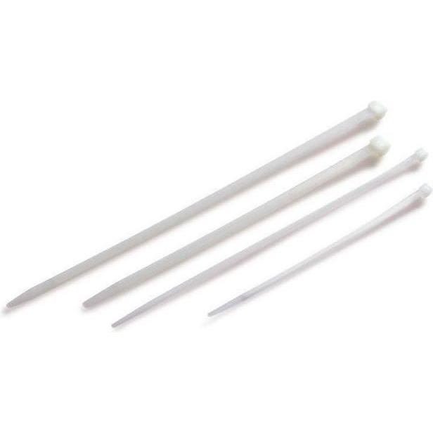 Transpak, Fascette, Dimensioni fascetta 430x4,8mm bianco (Fascette in plastica, 430 mm, 100 pz.)