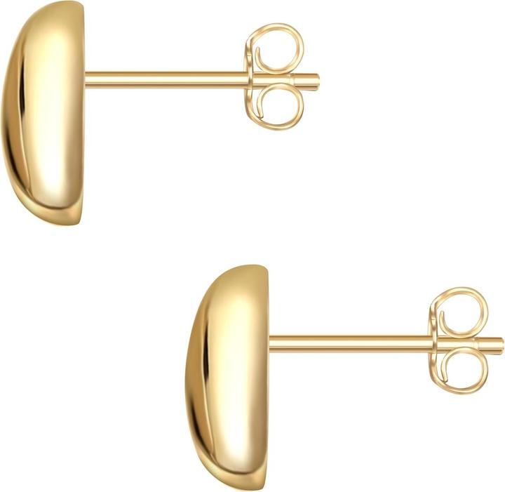 Immagine prodotto Glanzstücke München Ohrstecker Sterling Silber gelbgold - 38302 (Argento)