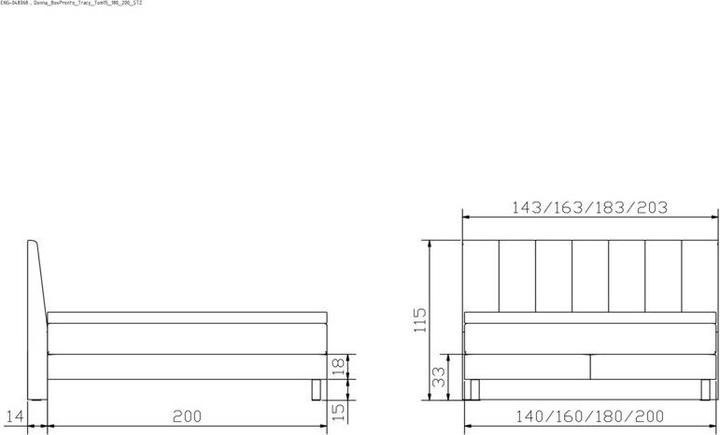 Produktbild Hasena Donna (160 x 200 cm)