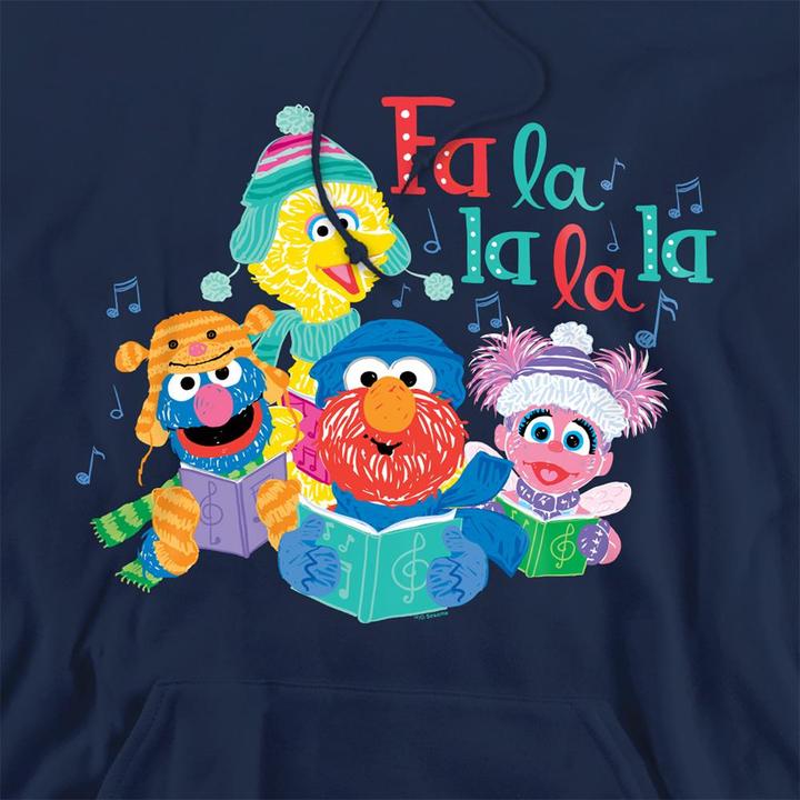 Produktbild Fa La La La Carols Kapuzenpullover weihnachtliches Design (L)