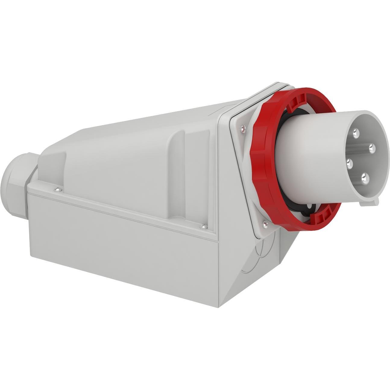 Schneider Electric, Netzstecker + Netzkupplung, SE 81594 WandgerÃ¤testecker Ip67 125A 400V 4P