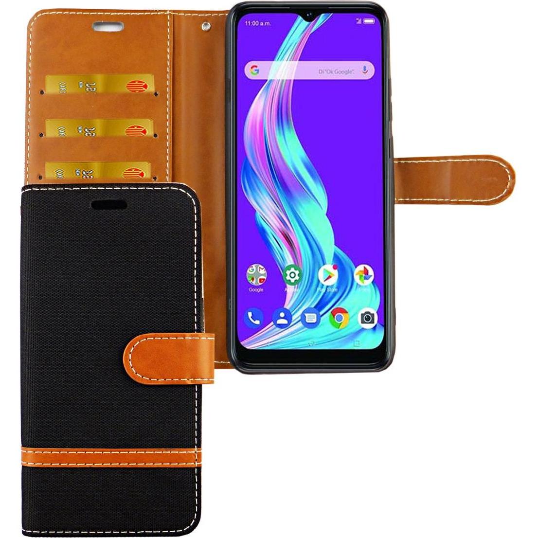 König Design Handyhülle für ZTE Blade A51 Case Cover Schutztasche Schutzhülle Bookstyle Neu (ZTE Blade A51), Smartphone ...