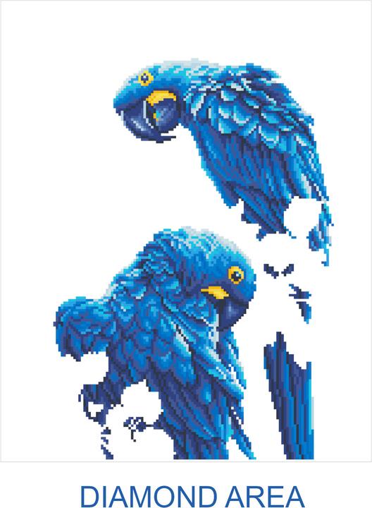 Produktbild Diamond Dotz Papagei