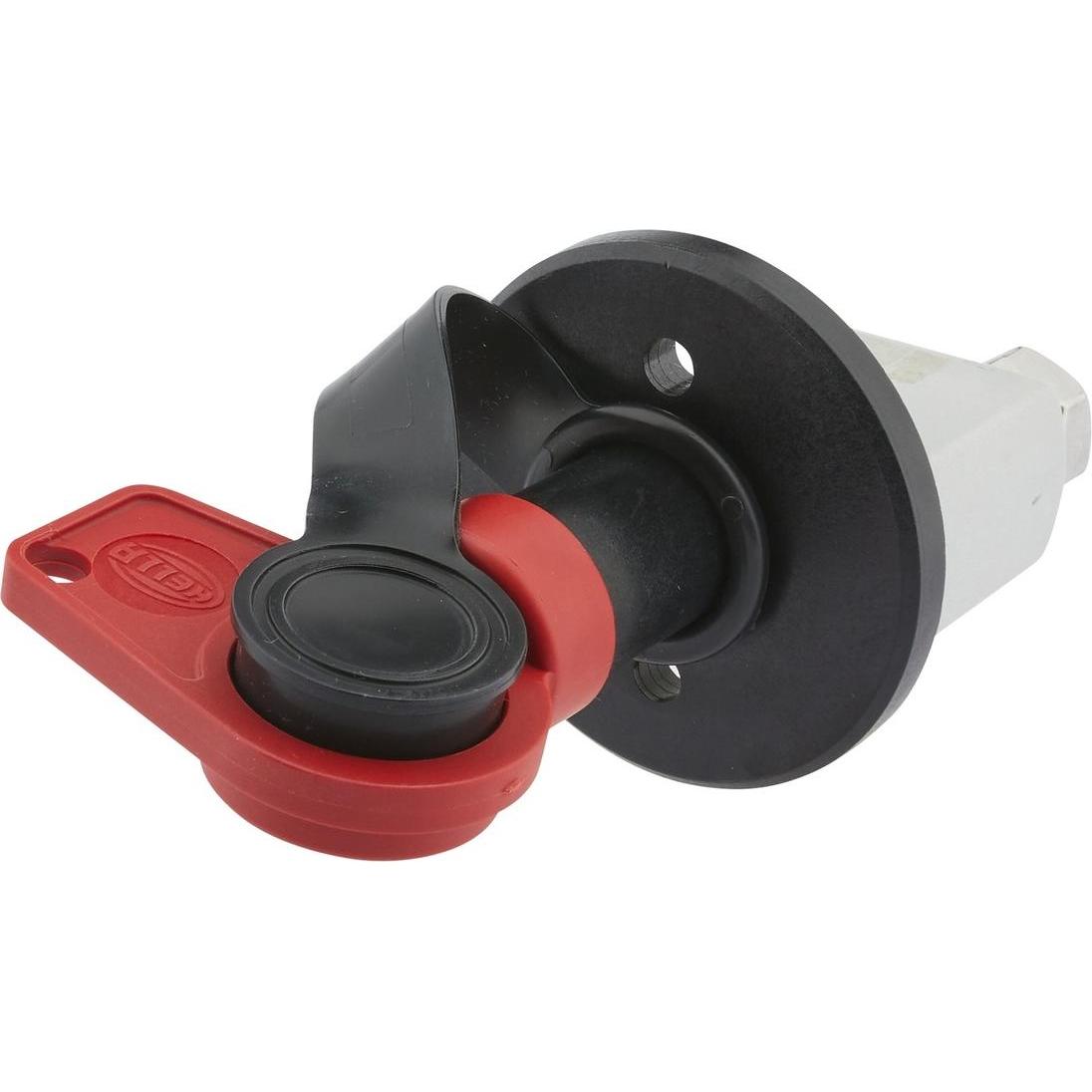 Hella, Accessori per batterie auto, Interruttore principale batteria attuatore rotante avvitato 24V