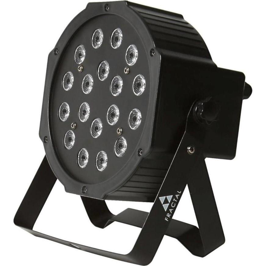 Fractal Lights PAR LED 18x1W - Kompaktowa lampa typu LED PAR (LED), Faro, Nero