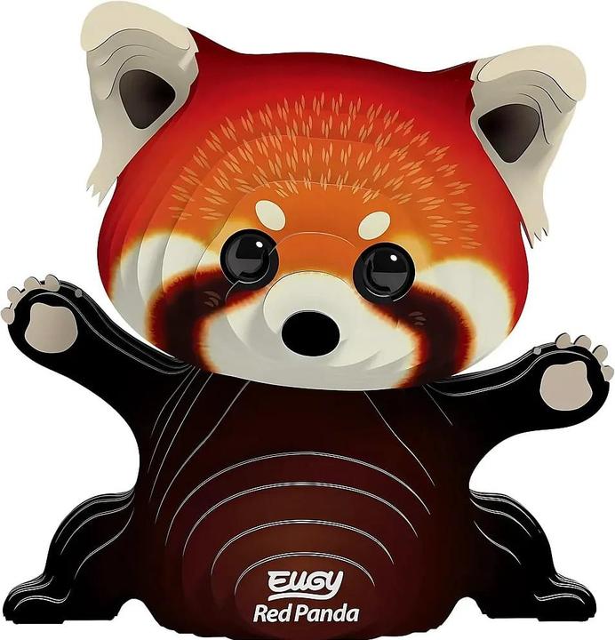 Actual product image Eugy 3D Bastelset Roter Panda
