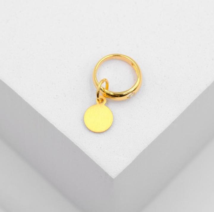 Immagine prodotto Muau Anello di battesimo (Oro bianco, Oro rosso o argento, Giallo oro)