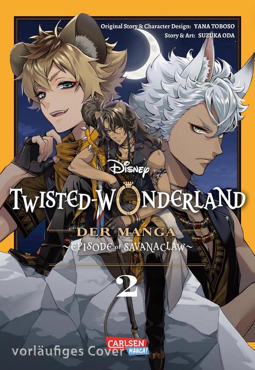 Actual product image Twisted Wonderland: The Manga - Episode of Savanaclaw 2 (German, Dorothea Everywhere, Suzuka Oda, Yana Toboso, 2025)