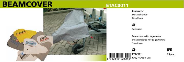 Image du produit Eurotrail Capot de timon (2.5 x 31 x 43 cm)